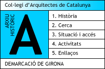 Menu Principal AHCOAC demarcació de Girona